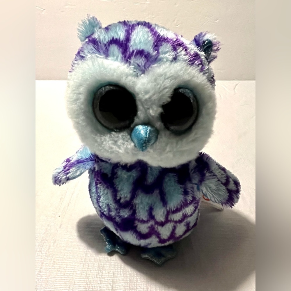 Ty Beanie Boos- Oscar the Owl Glitter Eyes Plush 6 inch Stuffed Animal Toy.
2015